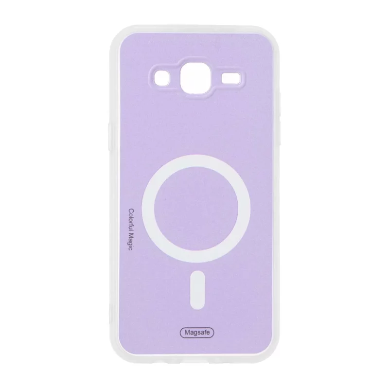 قاب Colorful Magic طرح مگ سیف محافظ لنزدار Samsung Galaxy J5 (2015) / J500 - یاسی - تصویر 2