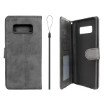 کیف موبایل مگنتی درجه یک داخل خز MNC Plus مدل Samsung Galaxy Note 8 - مشکی