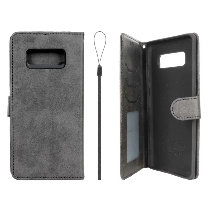 کیف موبایل مگنتی درجه یک داخل خز MNC Plus مدل Samsung Galaxy Note 8 - مشکی - تصویر 2