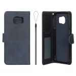 کیف موبایل مگنتی درجه یک داخل خز MNC Plus مدل Samsung Galaxy S6 - سرمه ای