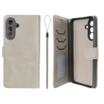 کیف موبایل مگنتی درجه یک داخل خز MNC Plus مدل Samsung Galaxy A56 / A36 - خاکستری