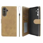 کیف موبایل مگنتی درجه یک داخل خز MNC Plus مدل Samsung Galaxy A56 / A36 - سبز زیتونی
