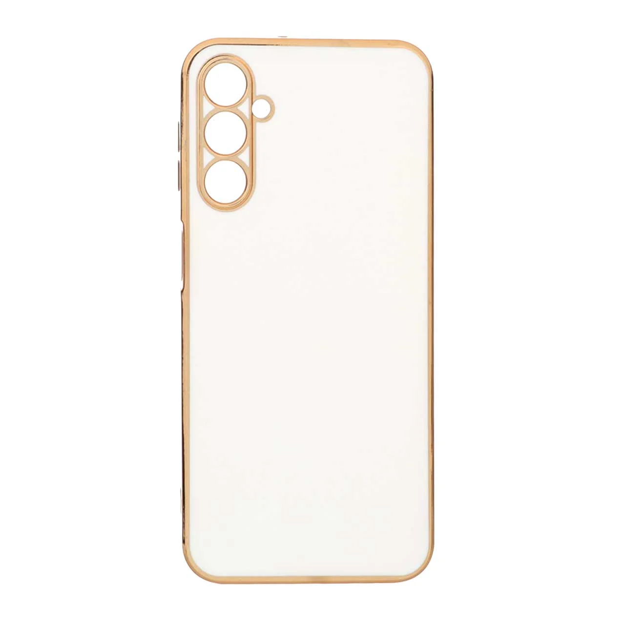 19178-1632388-1 قاب محافظ لنزدار My Case مدل Samsung Galaxy A24 - سفید - تصویر 1
