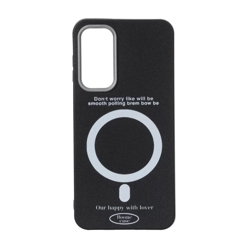 قاب Boone Case طرح مگ سیف لنز سیلور Samsung Galaxy A16 - مشکی - تصویر 2