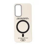 قاب Boone Case طرح مگ سیف لنز سیلور Samsung Galaxy A16 - کرم