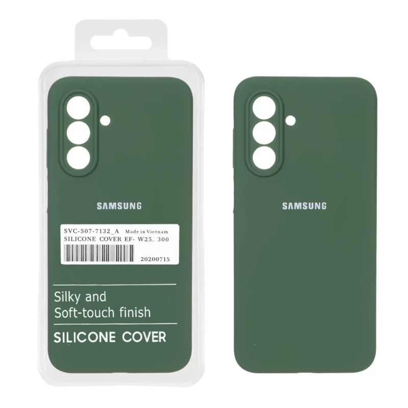 قاب سیلیکونی پاک کنی اورجینال درجه یک Samsung Galaxy A17 / A26 - سبز کد 1 (پک دار) - تصویر 2
