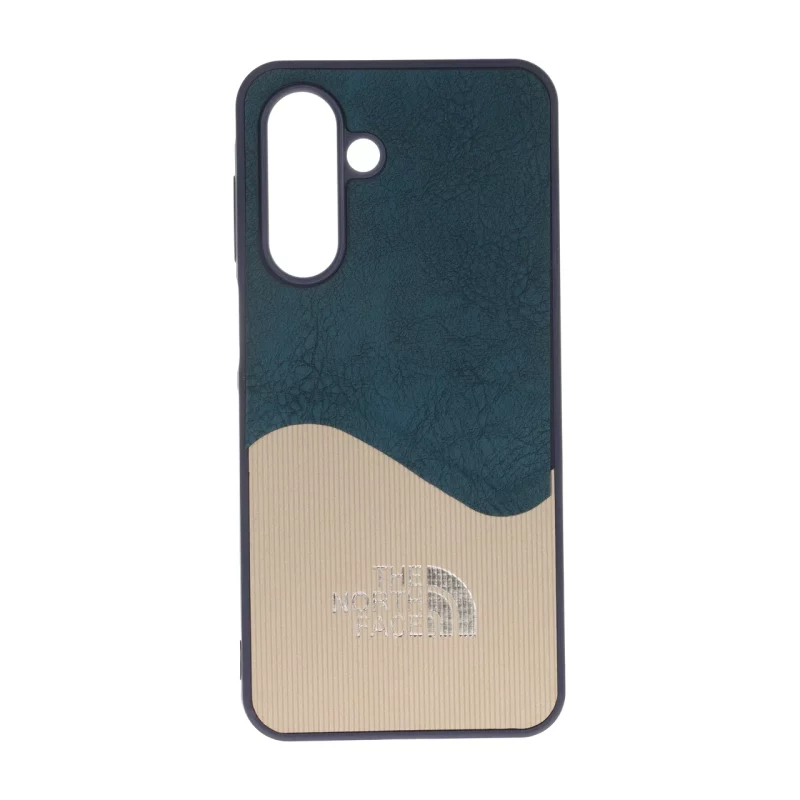 قاب North Face طرح جیر دو تکه Samsung Galaxy A17 / A26 - سرمه ای - تصویر 2