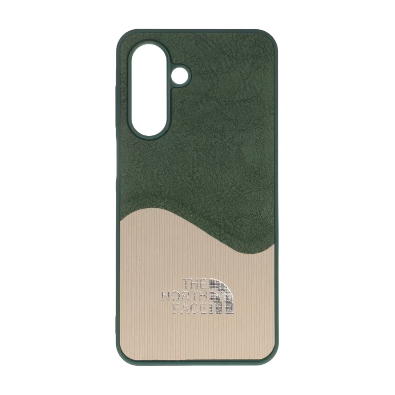 قاب North Face طرح جیر دو تکه Samsung Galaxy A17 / A26 - سبز - تصویر 2