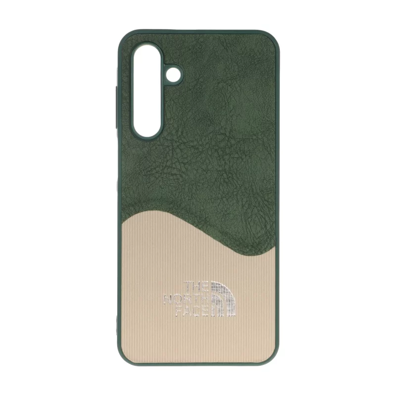 قاب North Face طرح جیر دو تکه Samsung Galaxy A16 - سبز - تصویر 2