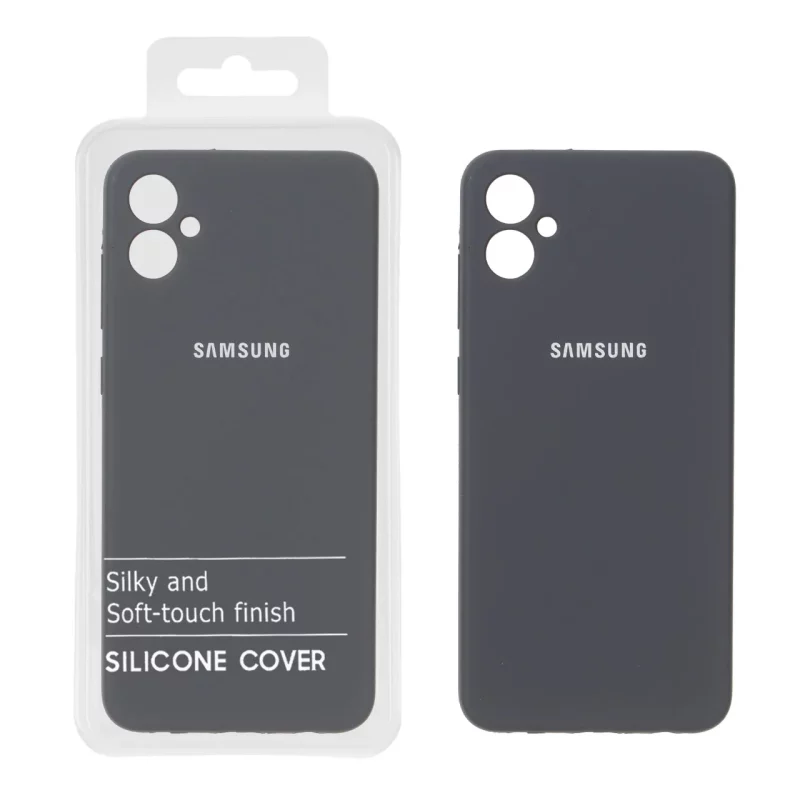 قاب سیلیکونی پاک کنی اورجینال درجه یک Samsung Galaxy A05 - خاکستری (پک دار) - NTC - تصویر 2