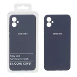 قاب سیلیکونی پاک کنی اورجینال درجه یک Samsung Galaxy A05 - سرمه ای تیره (پک دار) - NTC