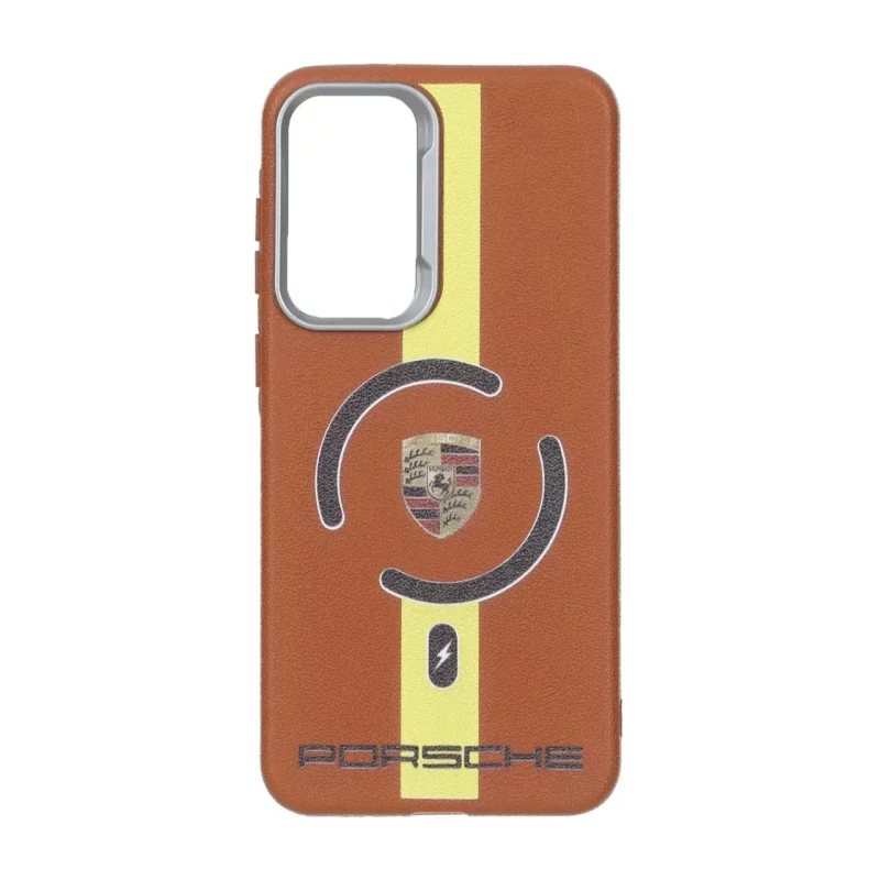 قاب Texture لنز سیلور Car Logo مدل Samsung Galaxy A56 / A36 - طرح 178 - تصویر 2