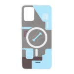 قاب Various دور ژله ای پشت براق Samsung Galaxy A06 - طرح 187