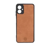قاب Golden Lion شیاردار Samsung Galaxy A06 - کاراملی کد 1