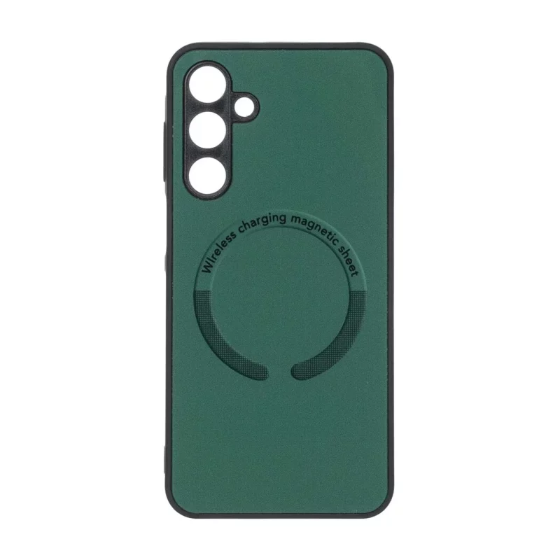 قاب Magnetic Sheet پشت براق محافظ لنز دار Samsung Galaxy A16 - سبز - تصویر 2