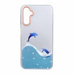 قاب سیلور دلفینی Samsung Galaxy A14 - طرح 15