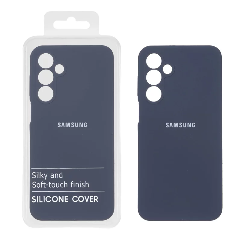 قاب سیلیکونی پاک کنی اورجینال درجه یک Samsung Galaxy A16 - سرمه ای تیره (پک دار) - تصویر 2
