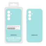 قاب سیلیکونی پاک کنی اورجینال Master Quality مدل Samsung Galaxy S23 FE - سبزآبی (پک دار)