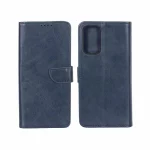کیف چرمی موبایل مگنتی Samsung Galaxy A73 - سرمه ای