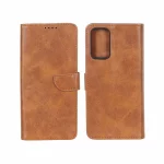 کیف چرمی موبایل مگنتی Samsung Galaxy A73 - عسلی