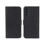 کیف چرمی موبایل مگنتی محافظ لنزدار KRF مدل Samsung Galaxy S20 FE - مشکی