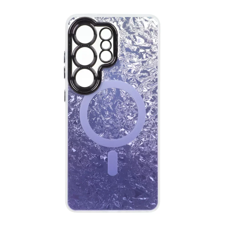 قاب ice طرح مگ سیف دور مات لنز شفاف Samsung Galaxy S26 Ultra - یاسی - تصویر 2