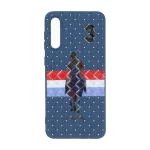 قاب حصیری طرح Polo دور لنز براق Samsung Galaxy A50 / A50s / A30s - سرمه ای