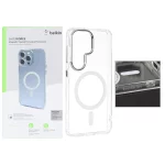 قاب belkin شفاف Magsafe مدل Samsung Galaxy S26 (پک دار)