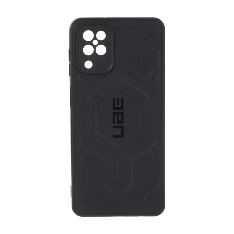 قاب UAG طرح سیلیکون Samsung Galaxy A12 / M12 / F12 - مشکی - تصویر 2