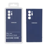 قاب نیو سیلیکون محافظ لنزدار RFF مدل Samsung Galaxy Note20 Ultra - سرمه ای (پک دار)