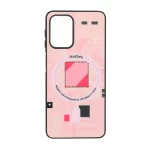 قاب تکنولوژی مات طرح مگ سیف Samsung Galaxy A22 4G / M22 / M32 4G / F22 - صورتی