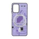 قاب تکنولوژی مات طرح مگ سیف Samsung Galaxy A22 4G / M22 / M32 4G / F22 - یاسی