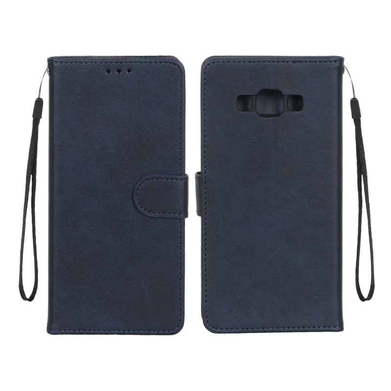 کیف موبایل مگنتی درجه یک داخل خز MNC مدل Samsung Galaxy A700 / A7 (2015) - سرمه ای - تصویر 2