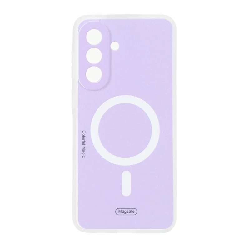 قاب Colorful Magic طرح مگ سیف محافظ لنزدار Samsung Galaxy A57 - یاسی - تصویر 2