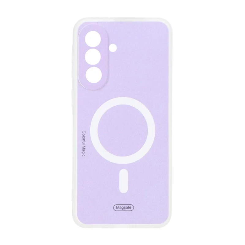 قاب Colorful Magic طرح مگ سیف محافظ لنزدار Samsung Galaxy A37 - یاسی - تصویر 2