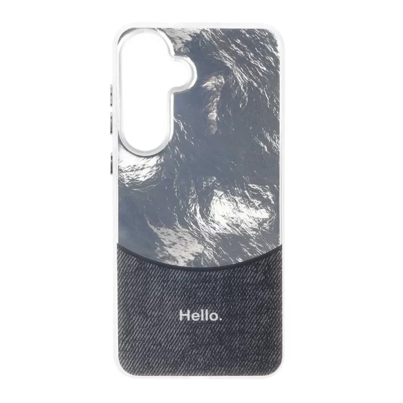 قاب Hello طرح جین Ice مدل Samsung Galaxy S25 FE - سرمه ای - تصویر 2