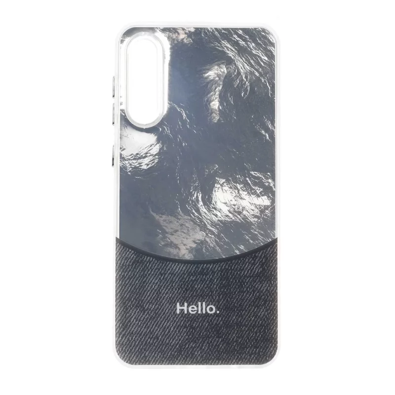 قاب Hello طرح جین Ice مدل Samsung Galaxy A50 / A50s / A30s - سرمه ای - تصویر 2