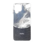 قاب Hello طرح جین Ice مدل Samsung Galaxy A12 / M12 / F12 - سرمه ای