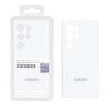 قاب سیلیکونی پاک کنی اورجینال Master Quality مدل Samsung Galaxy S24 Ultra - سفید (پک دار)
