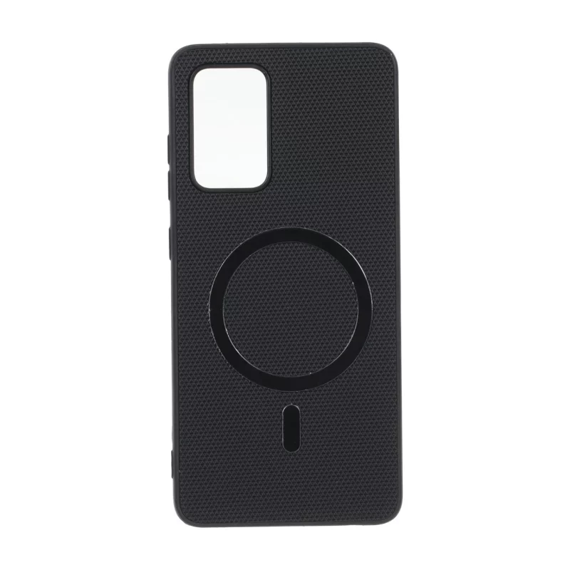قاب سوزنی طرح مگ سیف Magnet فلزی Samsung Galaxy A52 / A52s - مشکی - تصویر 2