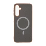 قاب سوزنی طرح مگ سیف Magnet فلزی Samsung Galaxy A16 - خاکستری