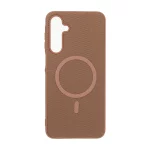 قاب سوزنی طرح مگ سیف Magnet فلزی Samsung Galaxy A16 - عسلی