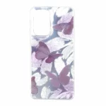 قاب اطلسی دور ژله ای طرح پر Samsung Galaxy A33 - کد 65