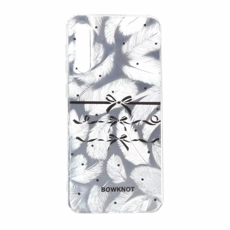 قاب اطلسی دور ژله ای طرح پر Samsung Galaxy A50 / A50s / A30s - کد 88 - تصویر 2