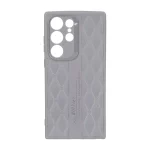 قاب پافر لوزی Imagination دور لنز براق Samsung Galaxy S23 Ultra - طوسی