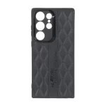 قاب پافر لوزی Imagination دور لنز براق Samsung Galaxy S23 Ultra - مشکی
