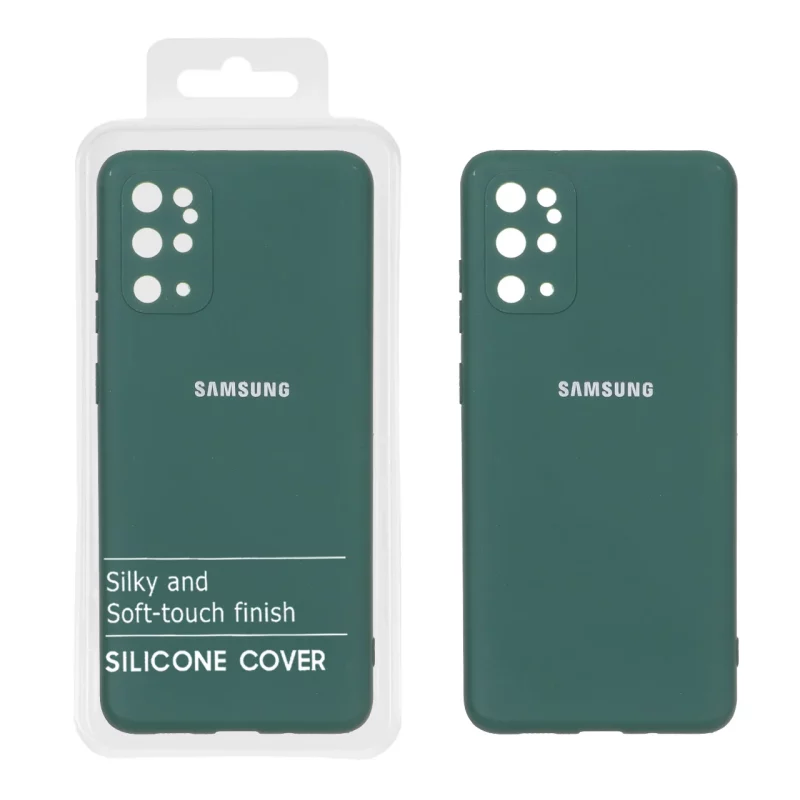 قاب نیو سیلیکون محافظ لنزدار RFF مدل Samsung Galaxy S20 Plus - سبز (پک دار) - تصویر 2