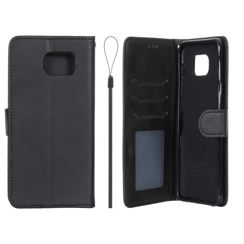 کیف موبایل مگنتی درجه یک داخل خز MNC Plus مدل Samsung Galaxy Note5 - مشکی - تصویر 2