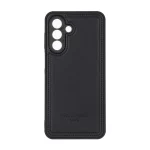قاب چرمی Polo طرح دوخت محافظ لنزدار Samsung Galaxy A17 / A26 - مشکی