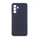 قاب چرمی Polo طرح دوخت محافظ لنزدار Samsung Galaxy A17 / A26 - سرمه ای